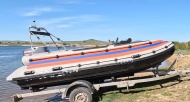 Водометная лодка RIB JET-RA4500 СПАСАТЕЛЬ на службе спасателей Забайкалья