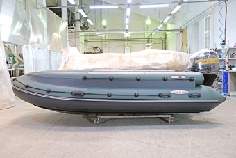 Водометная лодка "Русские Амфибии" RIB JET-RA4500 ЭКСТРИМ